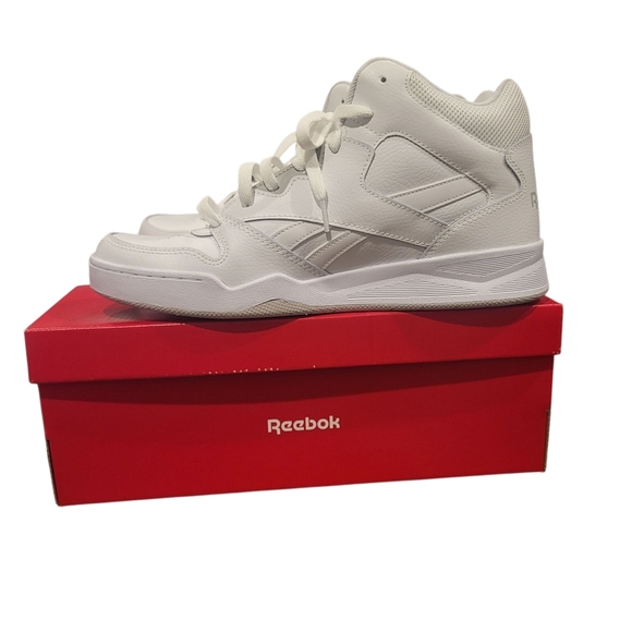 Reebok Mens Royal BB4500 HI2 Sneaker High Top White Size 12 - Picture 1 of 10
